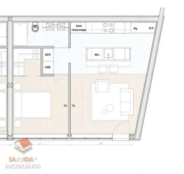 Apartamento T1T1